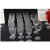 Image 2 : WATERFORD MARQUIS HANVOVER GOLD RED WINE GLASSES & BALLON GLASSES (18 PCS)