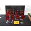 Image 1 : WATERFORD CRYSTAL NEWBERRY STEMMED WATER GLASSES (6) & GOBLET (6) (12 PCS)