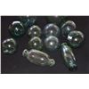 Image 4 : COLLECTION OF GLASS FISHING FLOATS; SIGNED (12 PCS) (DOES NOT INCLUDE BASKET)