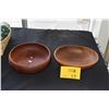 Image 1 : KAMANI WOOD BOWL & OVAL WOOD BOWL (2 PCS)