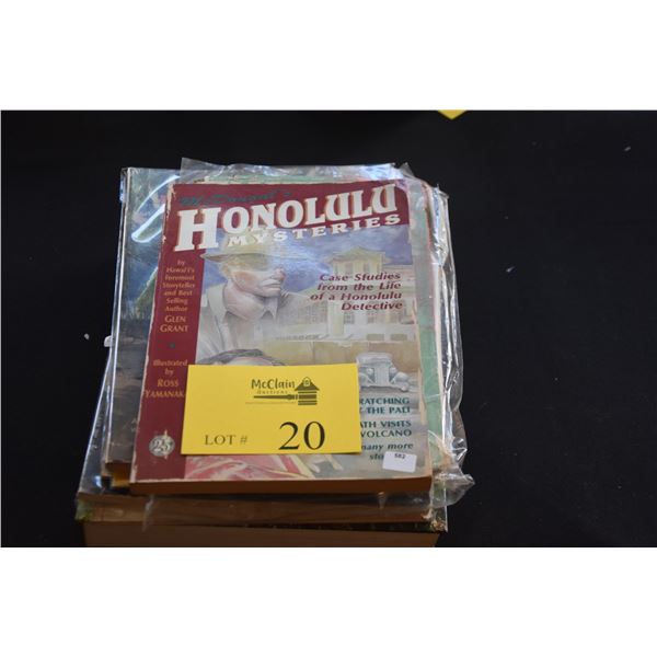 ASSORTED BOOKS & MAGAZINES ON HAWAII (8 PCS)