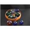 Image 3 : DECORATIVE GLASS BALLS (9 PCS) (DOES NOT INCLUDE BOWL)