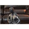 Image 2 : BLACK POTTERY MOTHER & CHILD SCULPTURE; SIGNED FELGUEREZ (MANUAL)