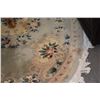 Image 3 : CHINESE WOOL RUG - OVAL (107" X 67")