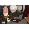 Image 2 : CHINESE ROSEWOOD COFFEE TABLE W/MARBLE INSET