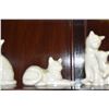 Image 5 : COLLECTION OF LENOX CAT SCULPTURES (6 PCS)