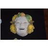Image 3 : ITALIAN CERAMIC BACCHUS MASKS (4 PCS)