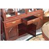 Image 5 : CHINESE ROSEWOOD DISPLAY CABINET