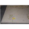 Image 1 : BEIGE WOOL MONGOLIAN SCULPTURE RUG (78 1/2" X 118 1/2")