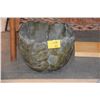 Image 1 : LARGE BRONZE CABBAGE LEAF CACHE POT/JARDINIERE