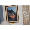 Image 1 : FRAMED PRINT, YOSEMITE (31" X 42")