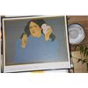 Image 2 : FRAMED PEGGE HOPPER PRINT, MELE KALIKIMAKA 1983
