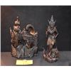 Image 1 : HINDU WOOD CARVINGS (2 PCS)