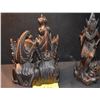 Image 4 : HINDU WOOD CARVINGS (2 PCS)