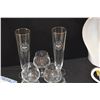 Image 3 : BRANDY & BEER GLASSES (9 PCS)