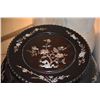 Image 2 : ROSEWOOD PLANT STAND W/MOTHER OF PEARL INLAY