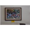 Image 1 : FRAMED OIL ON CANVAS; SIGNED L. CHUCK (23 1/2" X 18 1/2")