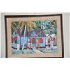 Image 2 : FRAMED OIL ON CANVAS; SIGNED L. CHUCK (23 1/2" X 18 1/2")