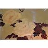 Image 2 : FRAMED CLOISONNE ART, FLOWERS & BUTTERFLY (29 1/4" X 21 1/4")