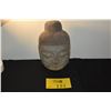Image 1 : CHINESE TIBETAN CARVED STONE BUDDHA HEAD