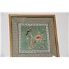 Image 2 : FRAMED CHINESE SILK EMBROIDERIES (2 PCS)