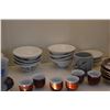 Image 3 : COLLECTION OF JAPANESE CUPS, BOWLS & PLATES (32 PCS)