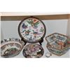 Image 3 : COLLECTION OF BOWLS, PLATE, COVERED BOX & SMALL BIRD FEEDER CUP (5 PCS) (DOES NOT INCLUDE STAND)