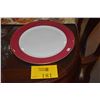 Image 1 : WEDGWOOD BONE CHINA EMPRESS RUBY CHARGERS (16 PCS)