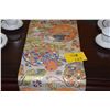Image 1 : JAPANESE OBIS, POLYCHROME MEDALLION DRAGON DESIGN (2 PCS)