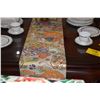 Image 2 : JAPANESE OBIS, POLYCHROME MEDALLION DRAGON DESIGN (2 PCS)