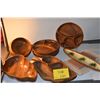 Image 1 : MONKEYPOD DISHES & BOWLS, CERAMIC PLATE & TRAYS (10 PCS)