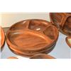 Image 3 : MONKEYPOD DISHES & BOWLS, CERAMIC PLATE & TRAYS (10 PCS)