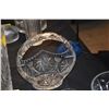 Image 2 : GORHAM VASE & LEAD CRYSTAL BASKET (2 PCS)