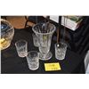 Image 1 : WATERFORD VASE & GLASSES (5 PCS)