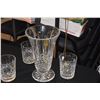 Image 2 : WATERFORD VASE & GLASSES (5 PCS)