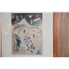 Image 2 : FRAMED COLOR LITHOGRAPH, MARC CHAGALL (18 14" X 22")