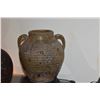 Image 2 : CERAMIC JAR & WOODEN VESSEL (2 PCS)