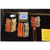 Image 2 : CHINESE CHOPS (SOME CASES W/INK SEAL) (3 CRYSTAL & 1 HORN) (5 PCS)