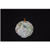 Image 2 : JADEITE PENDANT W/14K BALE (LAVENDER & GREEN)