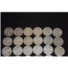 Image 2 : SILVER WALKING LIBERTY HALF DOLLARS, VARIOUS DATES (40 PCS)