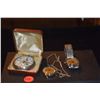 Image 1 : COLLECTION OF WATCHES & WATCH CHAIN (4 PCS)