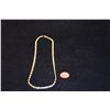 Image 2 : 14K WOVEN SNAKE CHAIN NECKLACES, ITALY (12.6 G)