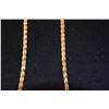 Image 3 : 14K WOVEN SNAKE CHAIN NECKLACES, ITALY (12.6 G)