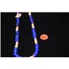 Image 1 : 14K LAPIS LAZULI, RED CORAL & BAROQUE PEARL NECKLACE (27")