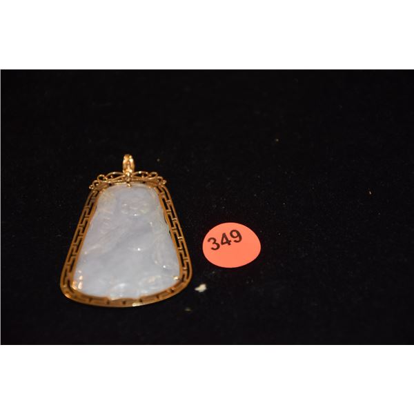 14K JADE PENDANT (52.1 GTW)