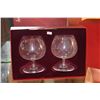 Image 2 : BACCARAT BRANDY SNIFTERS IN BOX (2 PCS)