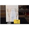 Image 1 : VERA WANG CRYSTAL CHAMPAGNE FLUTES W/BOX (2 PCS)