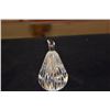 Image 2 : WATERFORD CRYSTAL PAPERWEIGHT & PEAR (2 PCS)