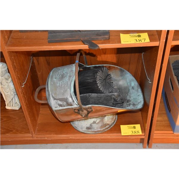 COAL BUCKET & JAPANESE LOGS