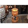 Image 1 : WOODEN BUTTER CHURN, BARREL STYLE W/DASHER